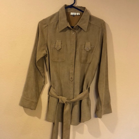 Cato’s Brown Suede-with Belt - Picture 8 of 8